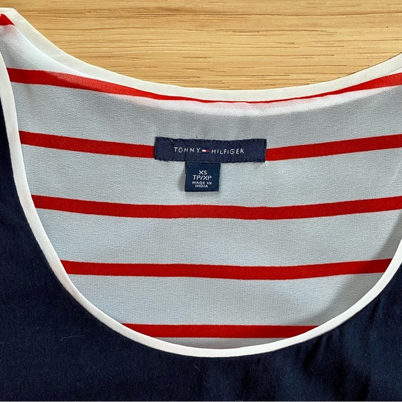 Tommy Hilfiger Reversible Stripe Tank Top XS EUC - Picture 3 of 6